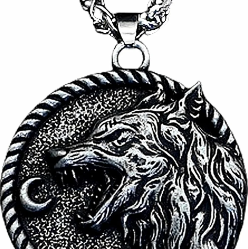 Wolf Pendant Necklace